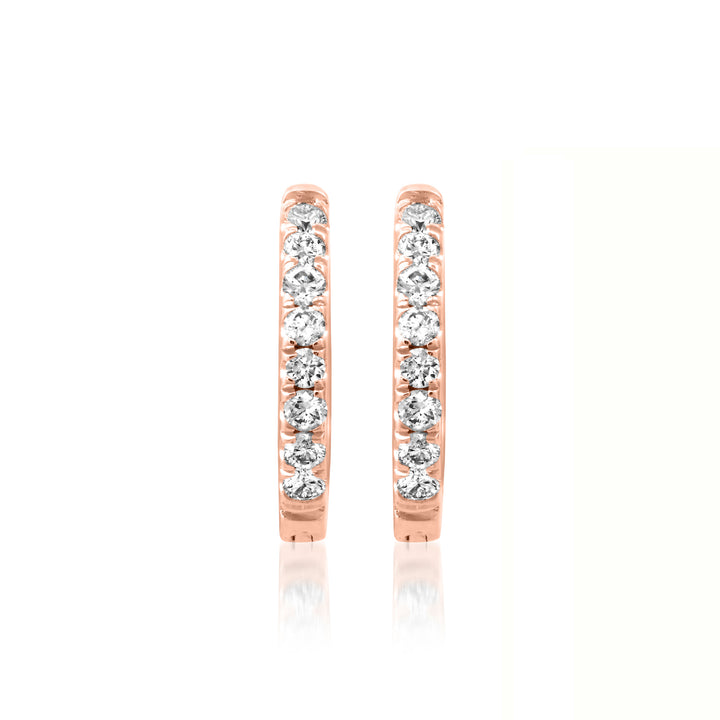 1.3MM 1-Pointer Diamond Huggies