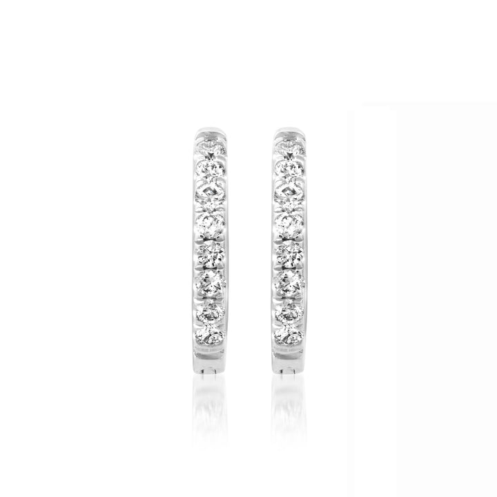 1.3MM 1-Pointer Diamond Huggies