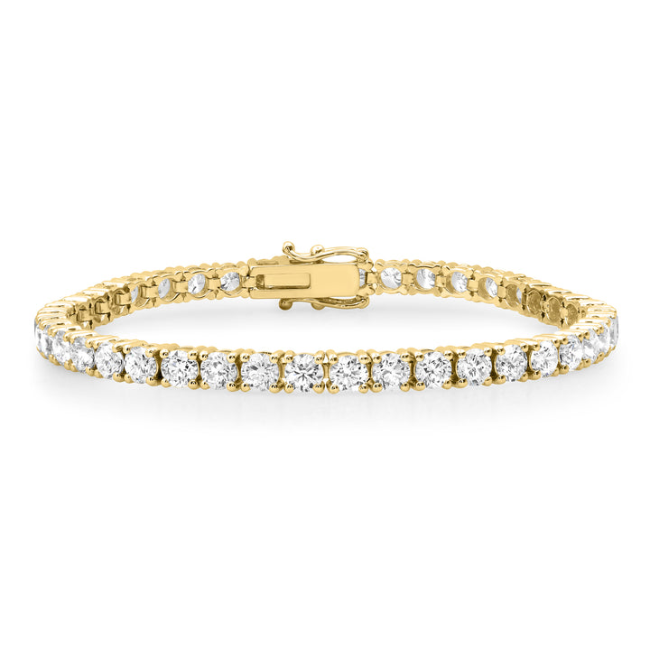 25-pointer diamond tennis bracelet