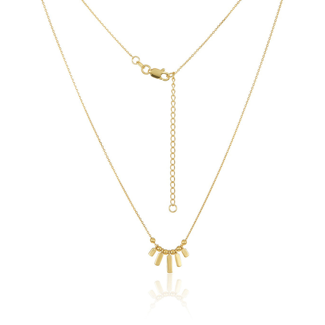 14K Gold Charm Necklace LLGC-022