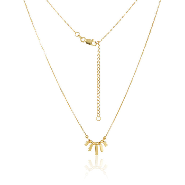 14K Gold Charm Necklace LLGC-022