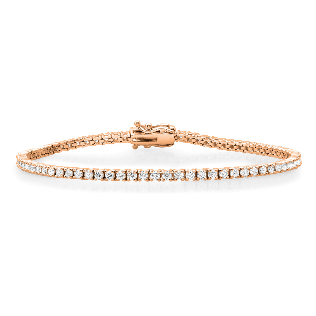 3-Pointer Diamond Tennis Bracelet