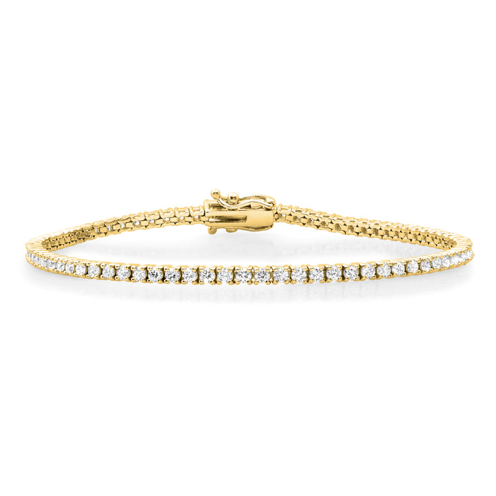 3-Pointer Diamond Tennis Bracelet