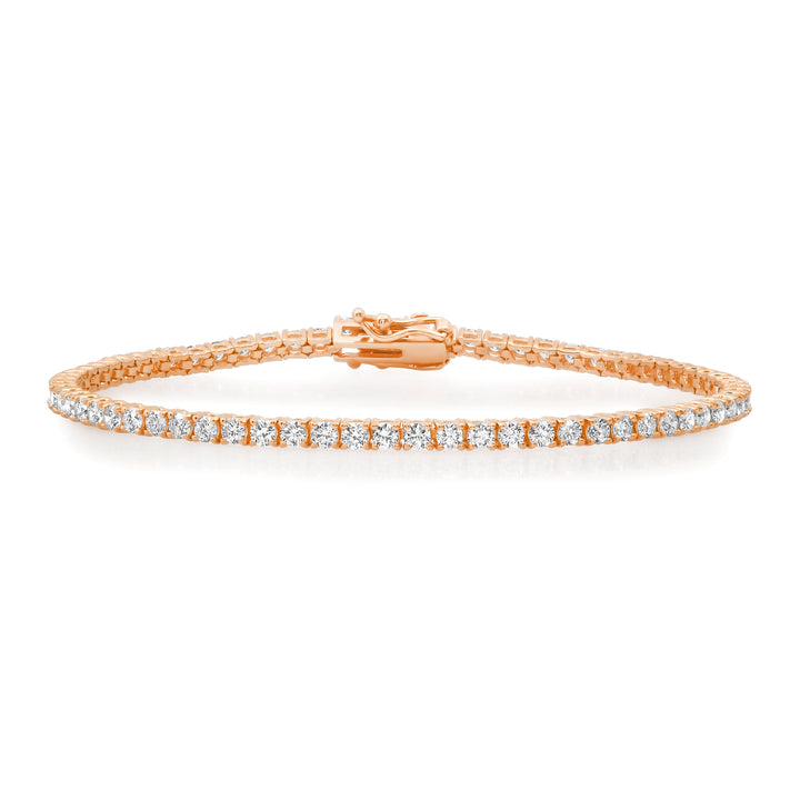 4-Pointer Diamond Tennis Bracelet