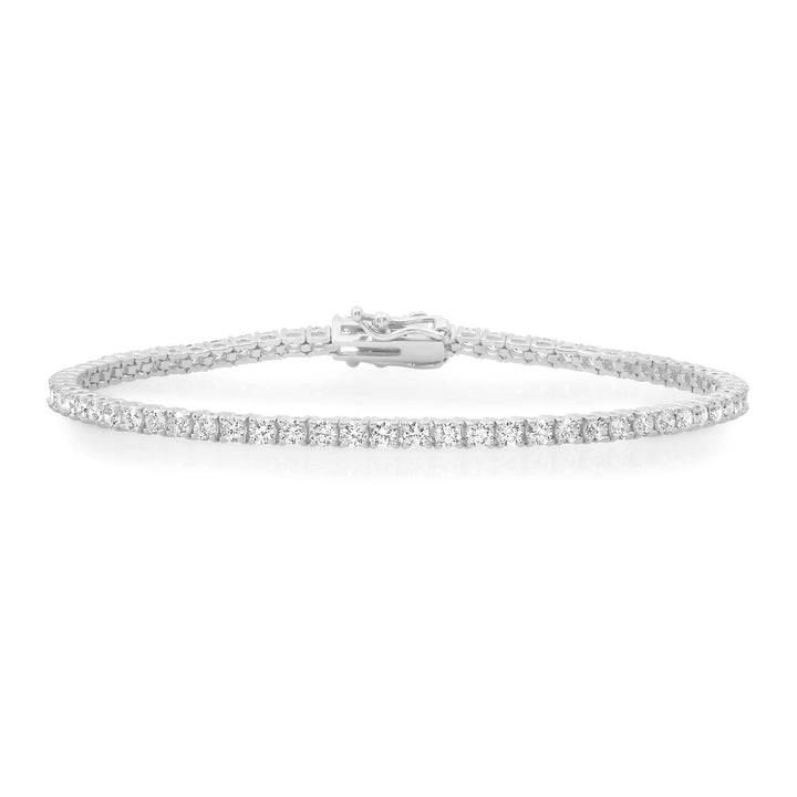 4-Pointer Diamond Tennis Bracelet