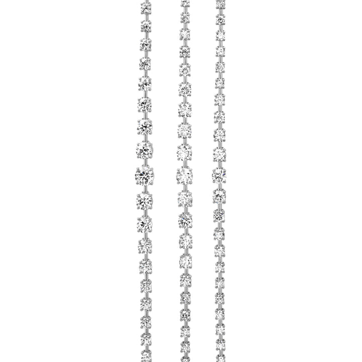 75-Pointer Graduated Diamond-Bar Bracelet