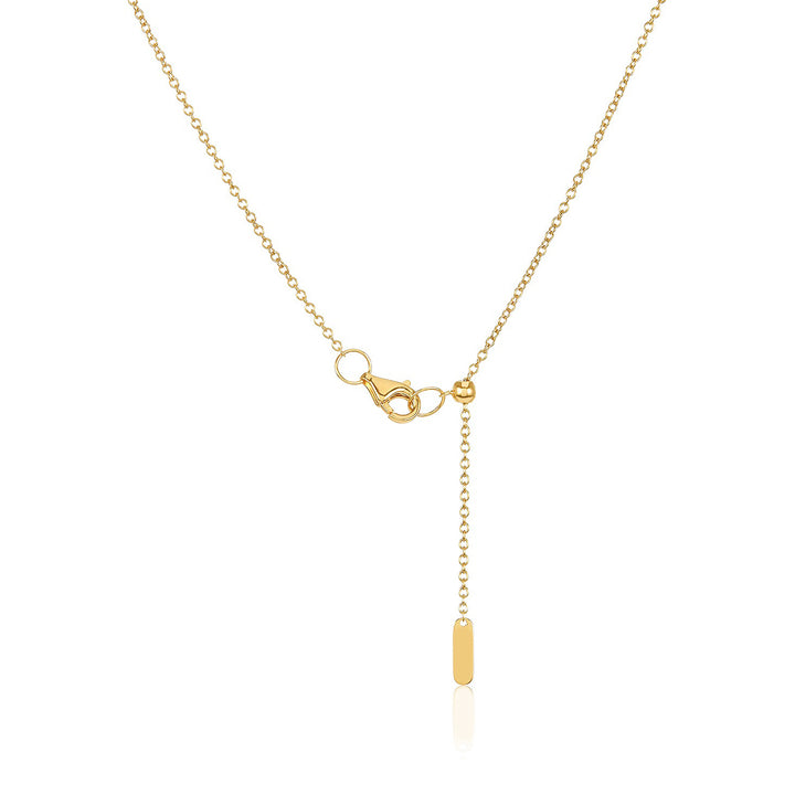 18K Gold Diamond LOVE Choker Necklace