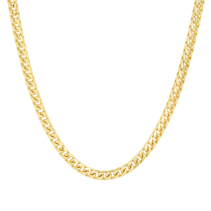 4MM Diamond Cut Franco Chain - 14K