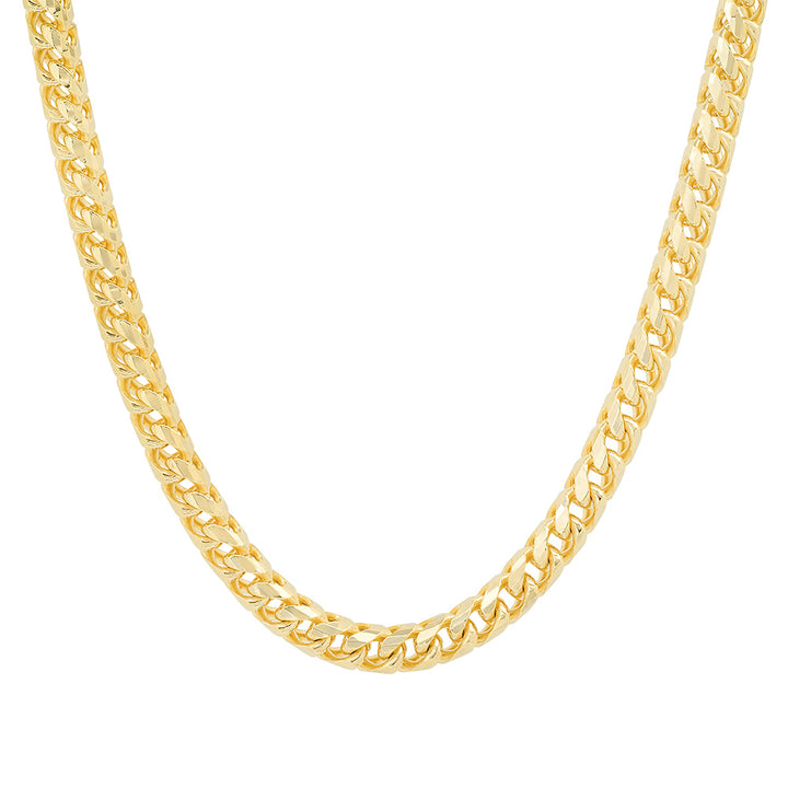 5MM Diamond Cut Franco Chain - 14K