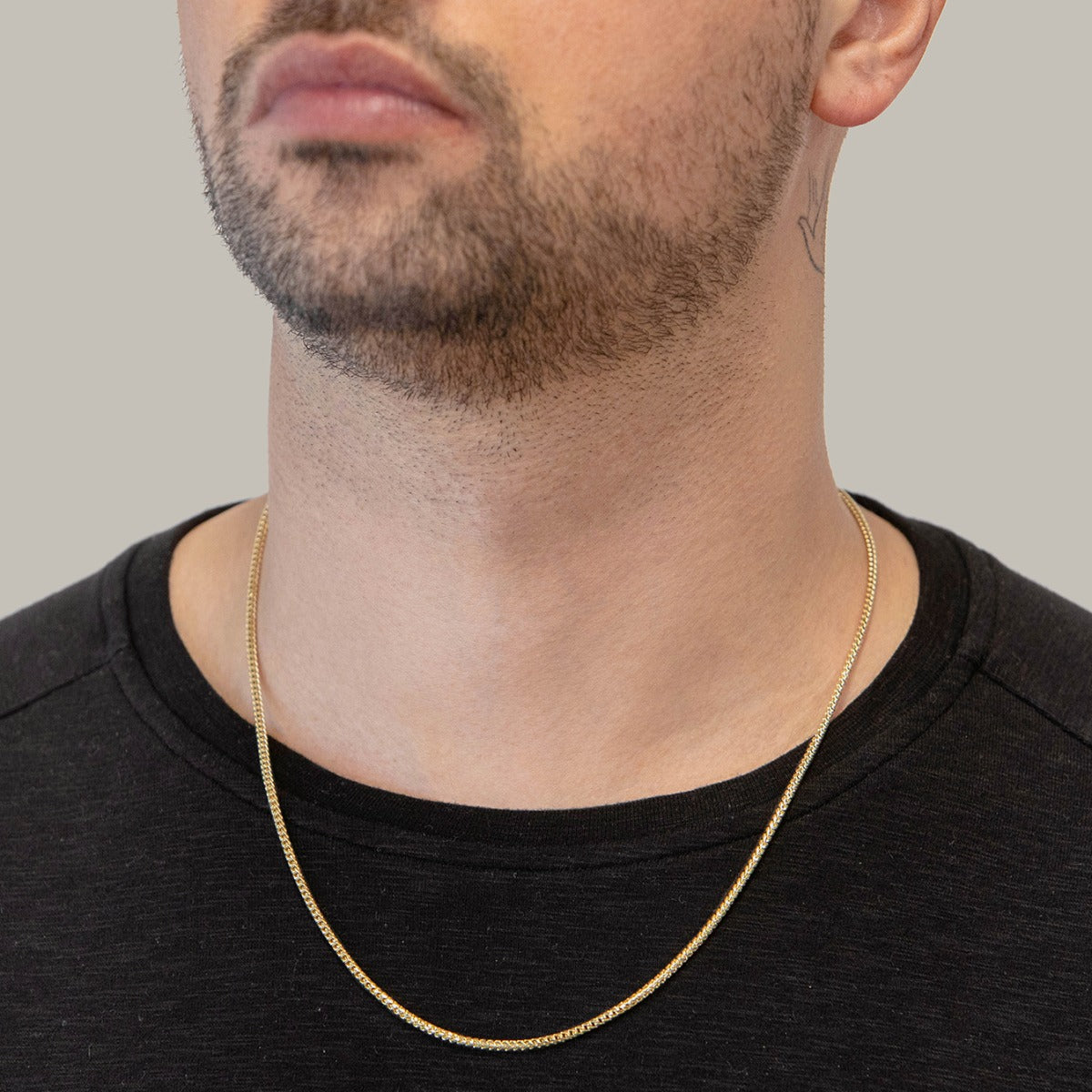 18K Rose Gold Diamond Cut Curb Chain – Simon Curwood Jewellers 18K Rose Gold Diamond Cut Curb Chain – Simon Curwood Jewellers
