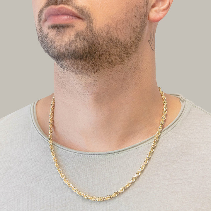 6MM Rope Chain - 14K