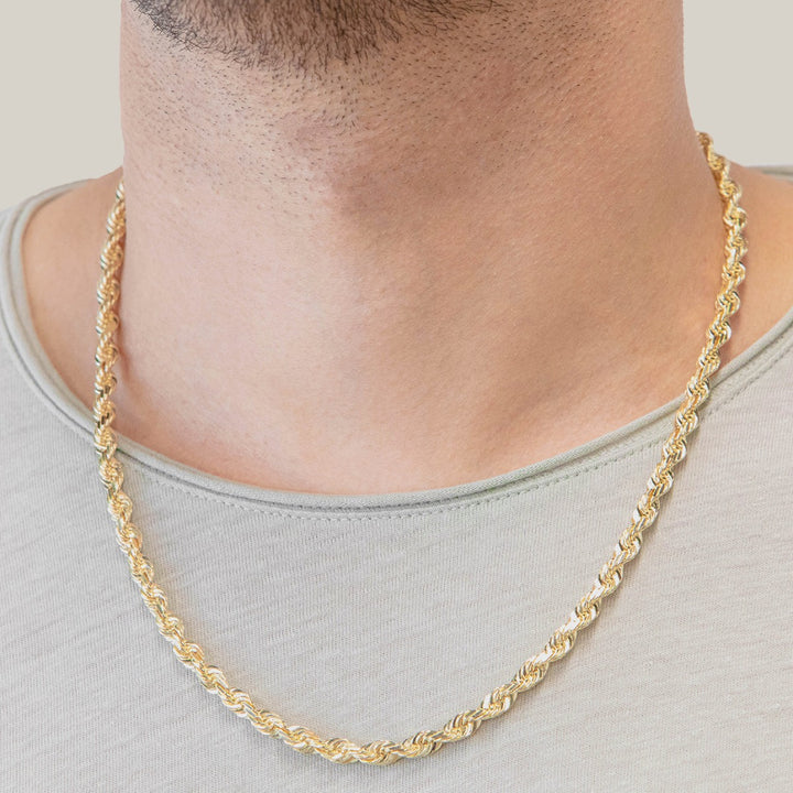 6MM Rope Chain - 14K