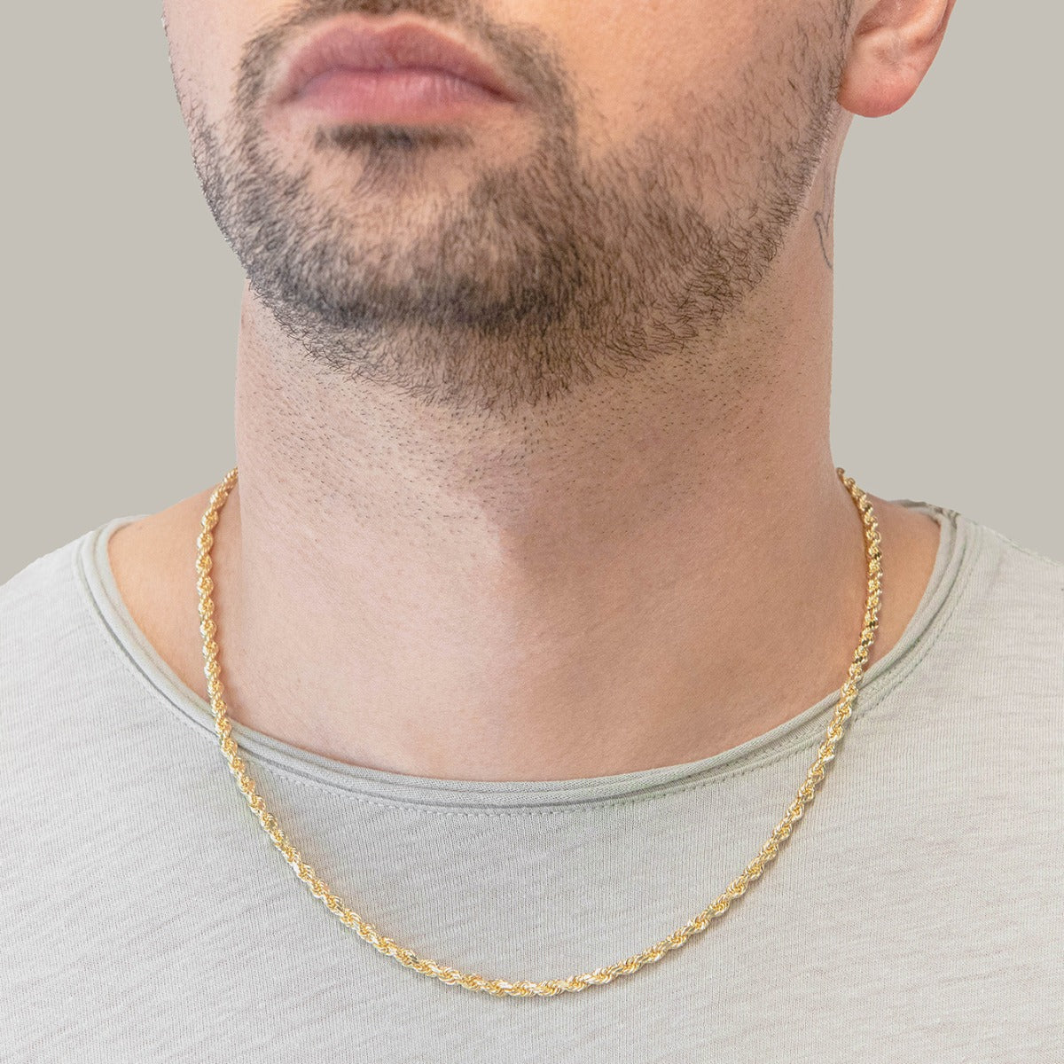 4MM Rope Chain - 14K – LealorInc.