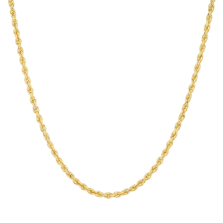 2.5MM Rope Chain - 14K