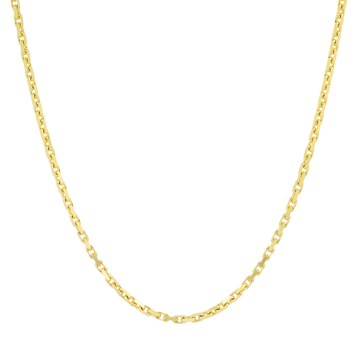 2MM Square Link - 14K